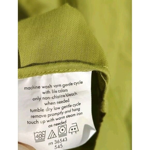 Kenneth Cole Awearness Mens Stretch Non Iron Slim Fit LS Button Up Shirt 15.5 - Picture 9 of 11